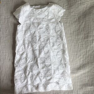 Gymboree White Floral Eyelet Dress for Girls
